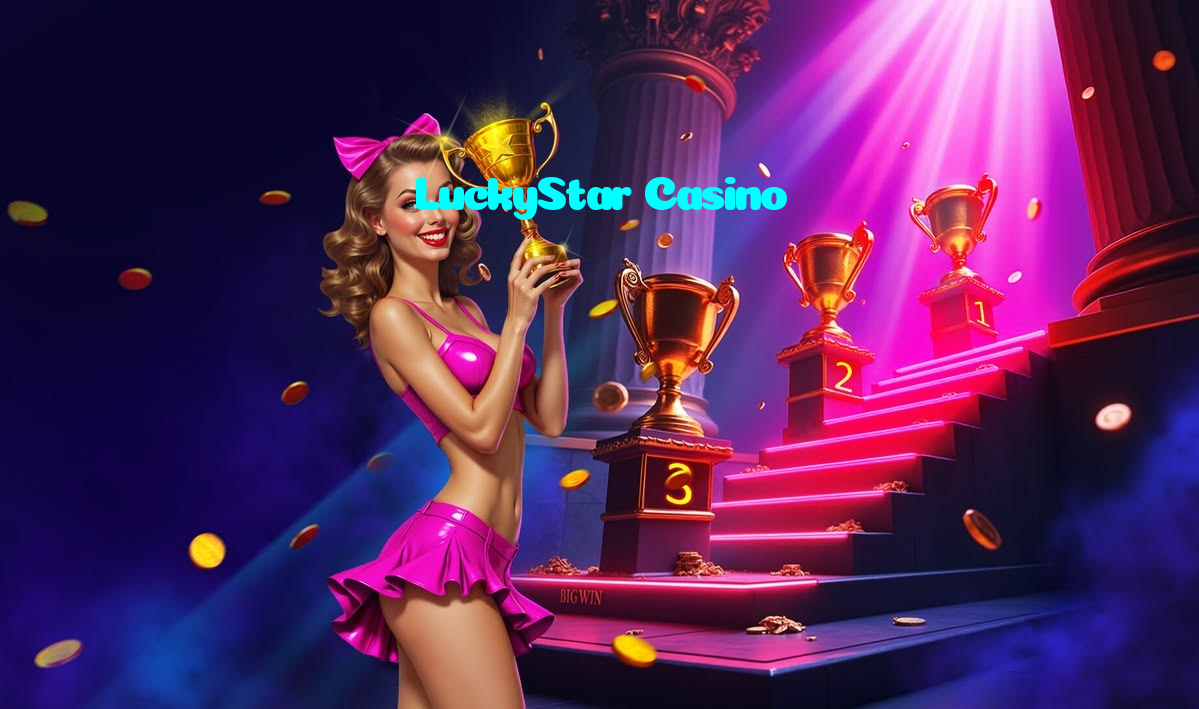 LuckyStar Casino casino presented on mobile device in Pakistan with slots and live games